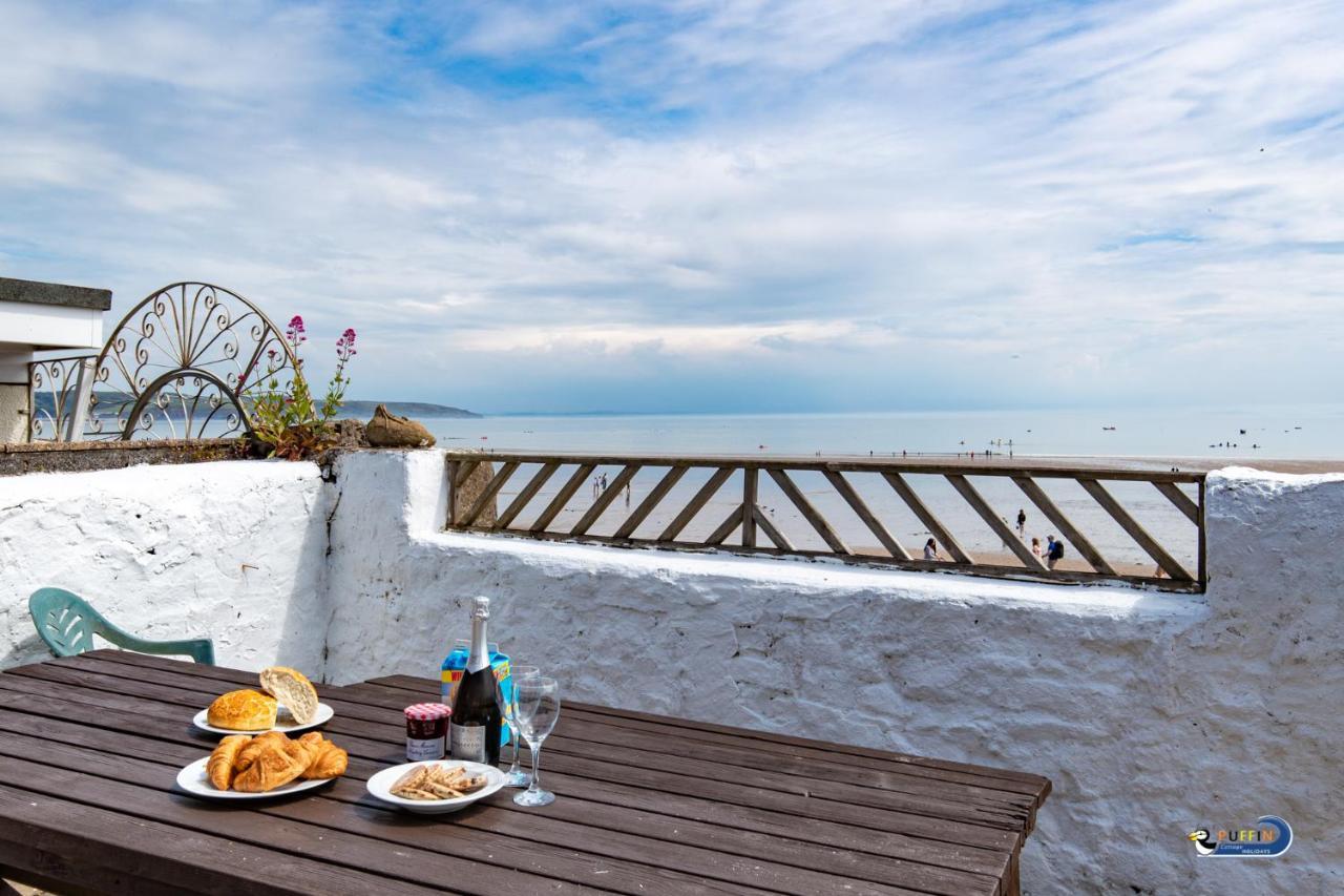 Kilmore - Beach Front House, Direct Beach Access, Spectacular Sea Views Saundersfoot Extérieur photo